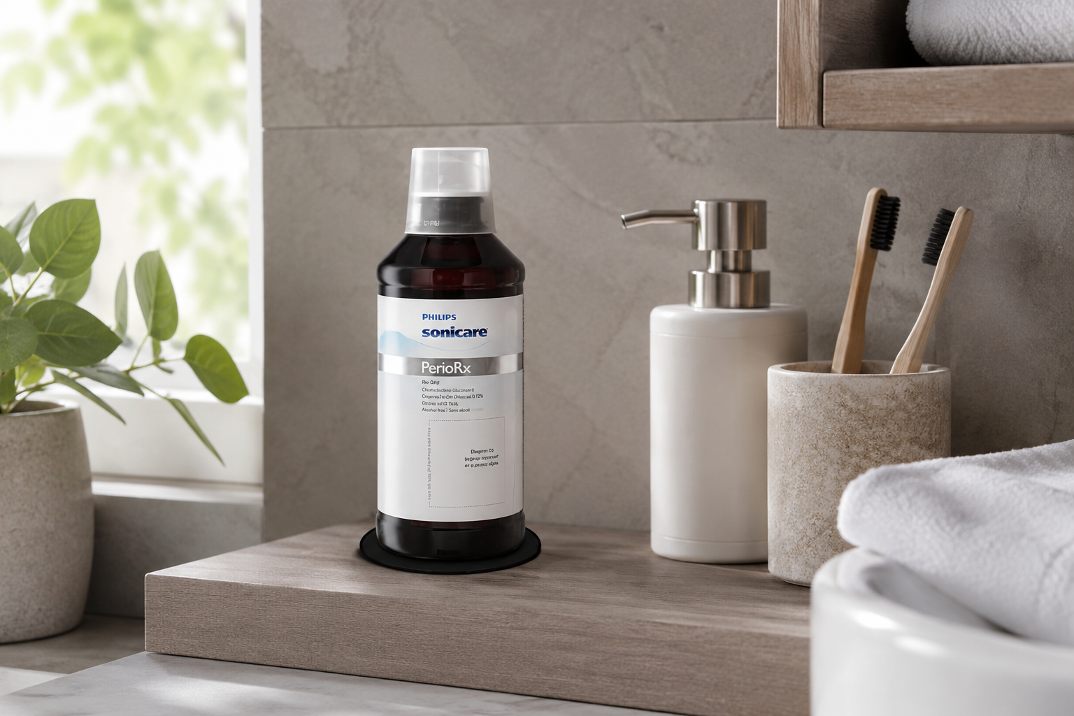 Philips Sonicare PerioRx: Prescription Rinse Treating Gingivitis