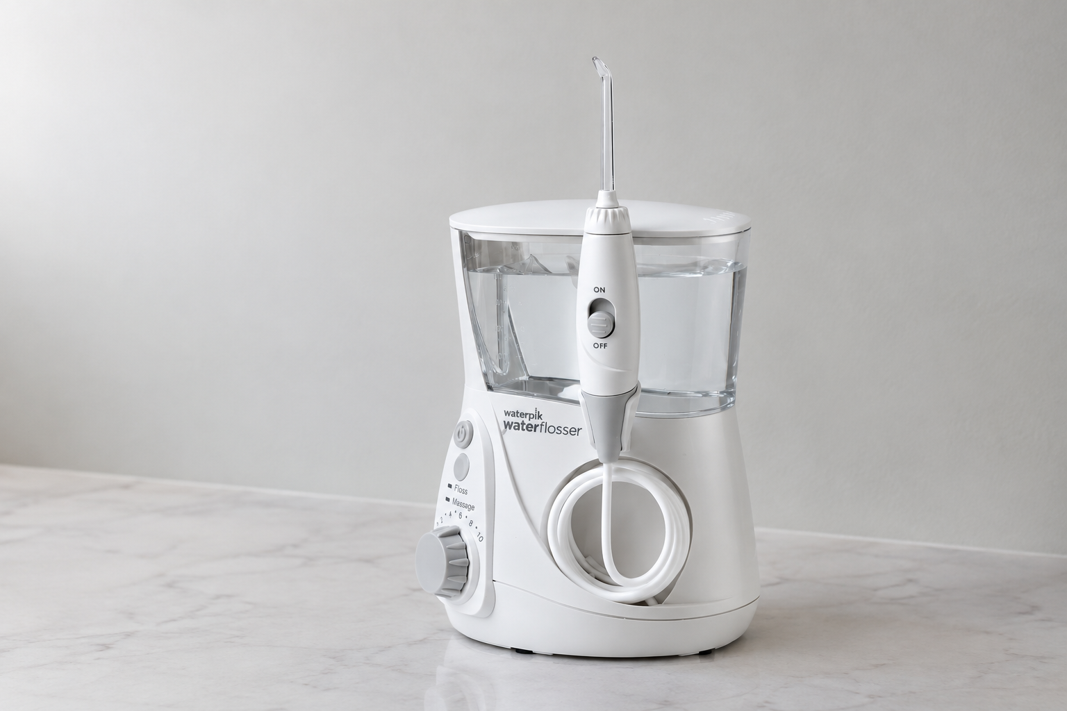 Waterpik Aquarius Review: A Dentist Tests The WP-660 Water Flosser