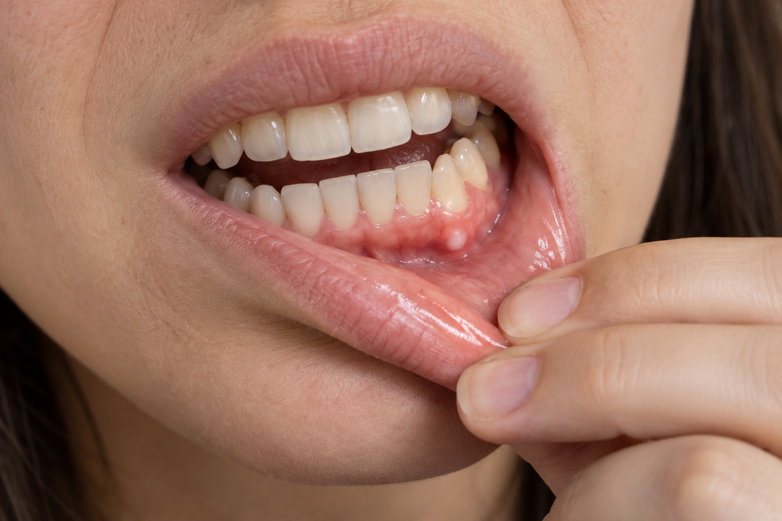 White Spots On Gums: Causes, Appearance, And When To Worry