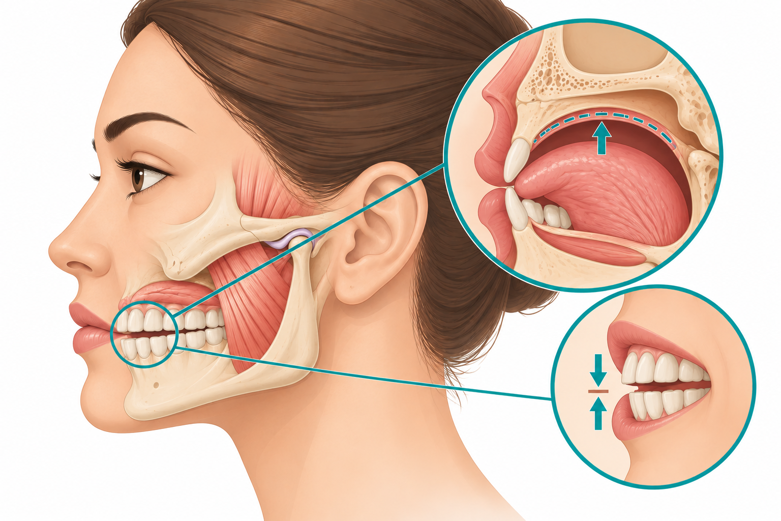 Resting jaw position for TMJ disorder home treatment