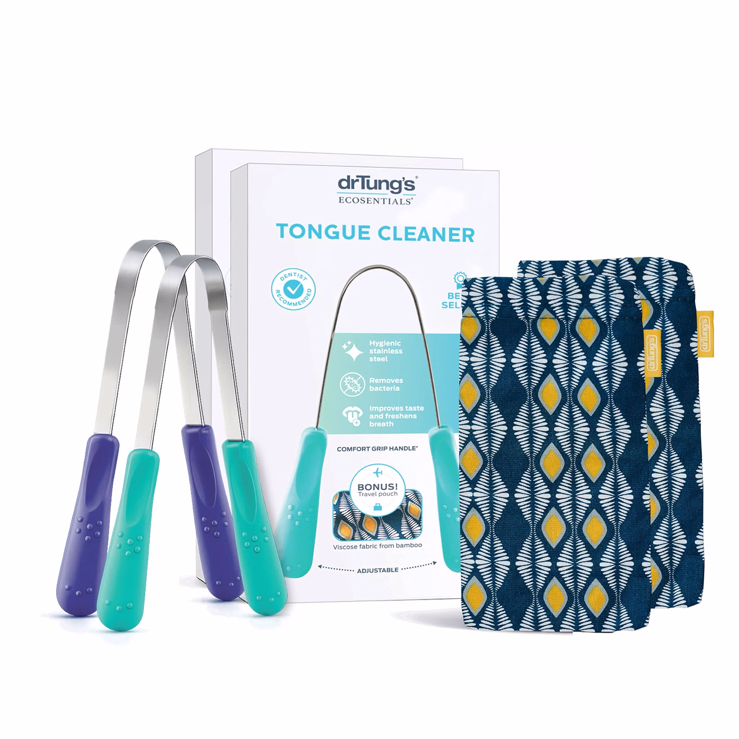 Dr. Tung's stainless steel tongue cleaner