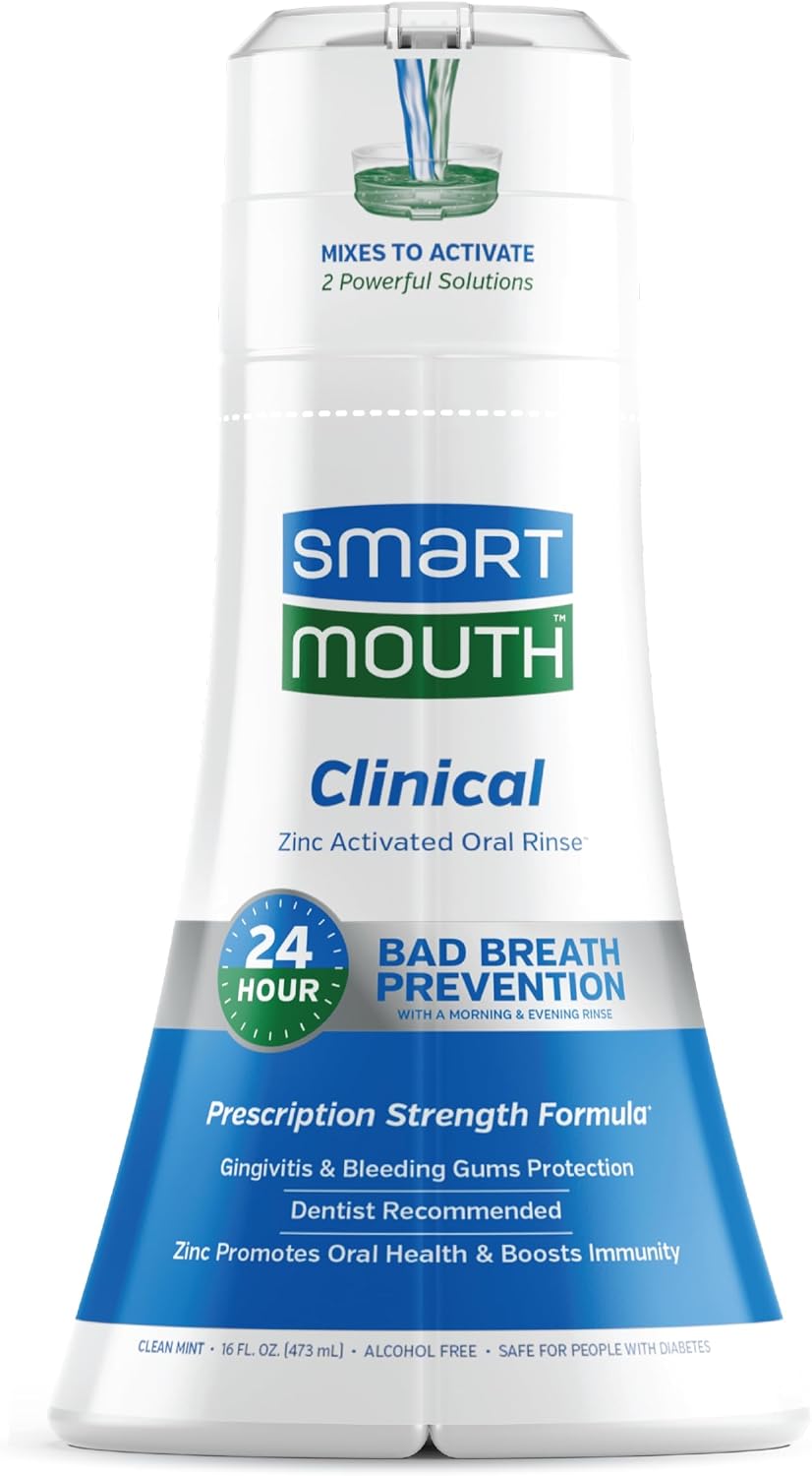 SmartMouth Clinical DDS Activated Fresh Breath rinse