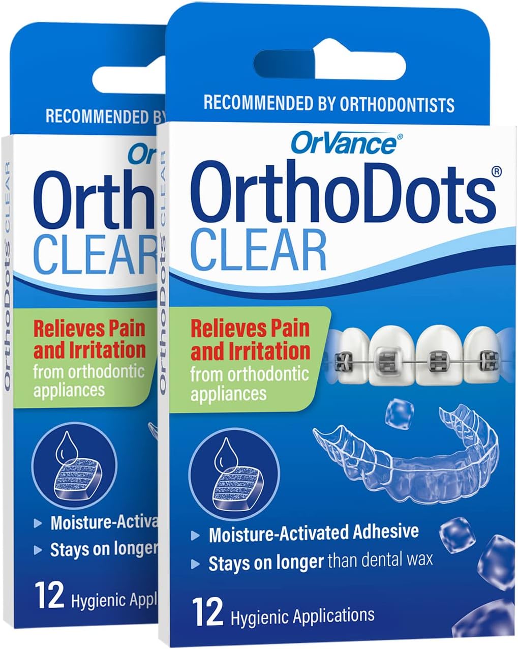 OrVance OrthoDots CLEAR dental wax